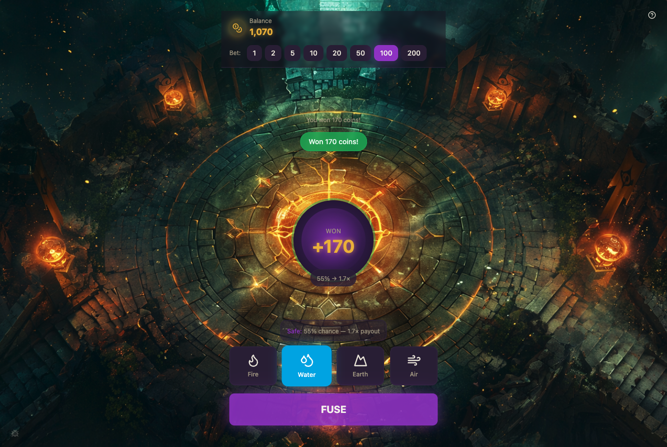 Alchemist Fortune gameplay